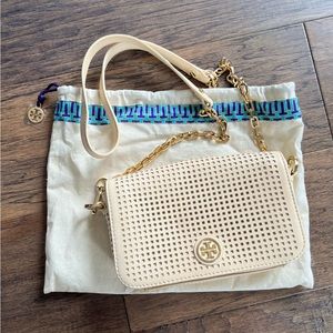 Tory Burch Robinson chain mini bag